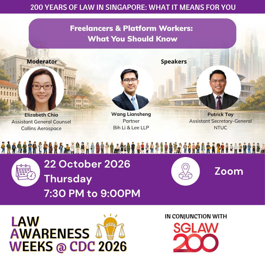 LAW@CDC 2026: Freelancers & Platform Workers: What You Should Know